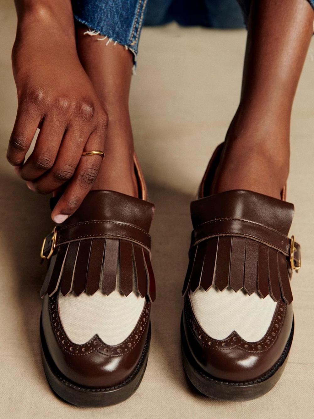 🌱NIB - Sezane Low Sallie Loafers - size 8 or EU 39 - Picture 4 of 13
